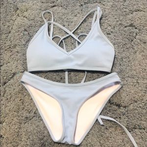 Blue zaful swim suit